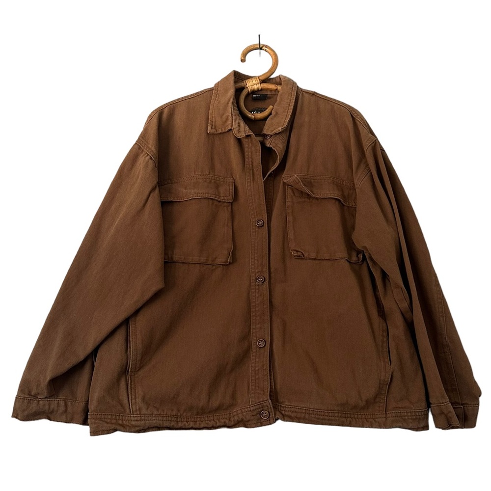 Vencede‎ | Brown Denim Jacket Size L